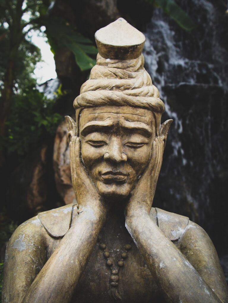 Photo by Sayantan Kundu: https://www.pexels.com/photo/selective-focus-photo-of-buddha-statue-951005/